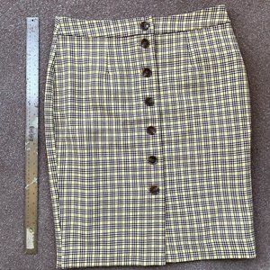 Never worn from Paris Plaid Skirt